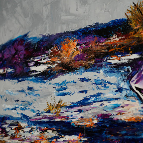 Vibrant Crime Arts dancing while dead 36" x 48", 3/4" depthPaintingVibrant Crime Arts