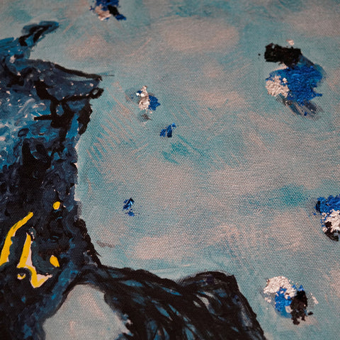 Vibrant Crime Arts Becoming Something ElsePaintingVibrant Crime Arts