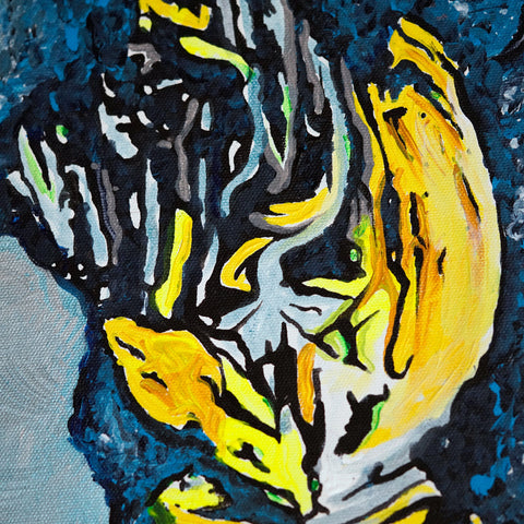Vibrant Crime Arts Becoming Something ElsePaintingVibrant Crime Arts