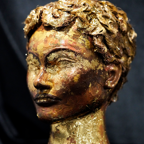 Vibrant Crime Arts TheiaAcrylic Mannequin HeadVibrant Crime Arts