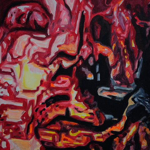 Vibrant Crime Arts Hell Hath No Fury, 40" x 30" x 1 1/2", acrylic on canvasPaintingVibrant Crime Arts