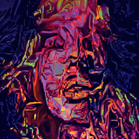 Vibrant Crime Arts Hell Hath No Fury, 40" x 30" x 1 1/2", acrylic on canvasPaintingVibrant Crime Arts