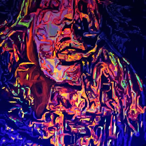 Vibrant Crime Arts Hell Hath No Fury, 40" x 30" x 1 1/2", acrylic on canvasPaintingVibrant Crime Arts