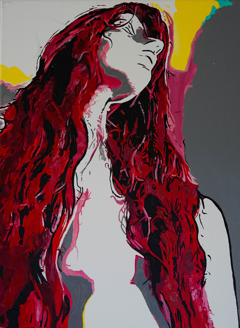 Vibrant Crime Arts Feminine FlowPaintingVibrant Crime Arts