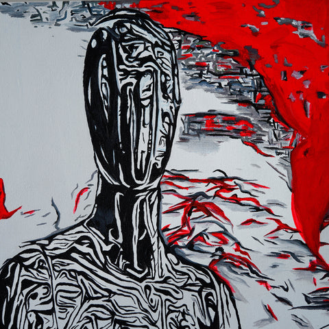 Vibrant Crime Arts Apocalypse StrangerPaintingVibrant Crime Arts