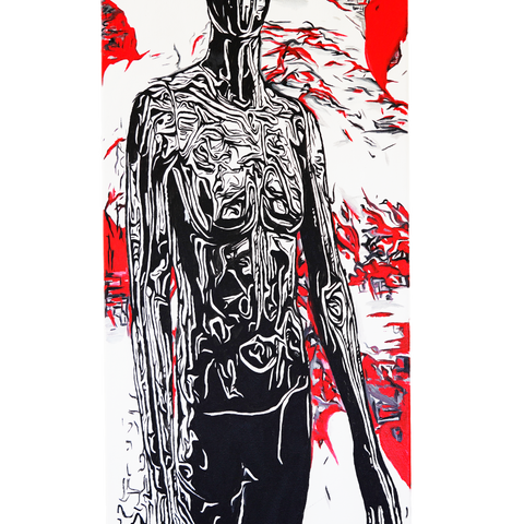Vibrant Crime Arts Apocalypse StrangerPaintingVibrant Crime Arts