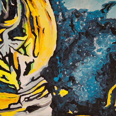 Vibrant Crime Arts Becoming Something ElsePaintingVibrant Crime Arts