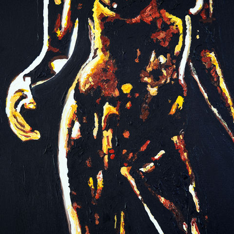 Vibrant Crime Arts Gilded ContradictionsPaintingVibrant Crime Arts