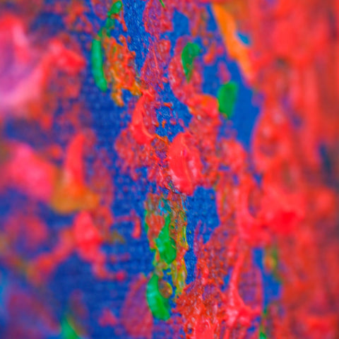 Vibrant Crime Arts neon alien head, 30" x 15", 1/2" depthPaintingVibrant Crime Arts
