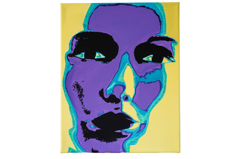 Vibrant Crime Arts pop art faces, 16" x 20", 3/4" depth (3)PaintingVibrant Crime Arts