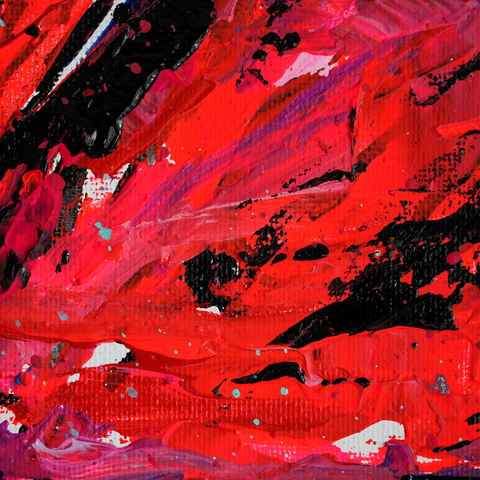 Vibrant Crime Arts Pulse MistressOriginal Acrylic PaintingVibrant Crime Arts