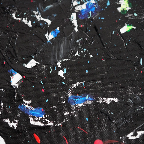 Vibrant Crime Arts Pulse MistressOriginal Acrylic PaintingVibrant Crime Arts