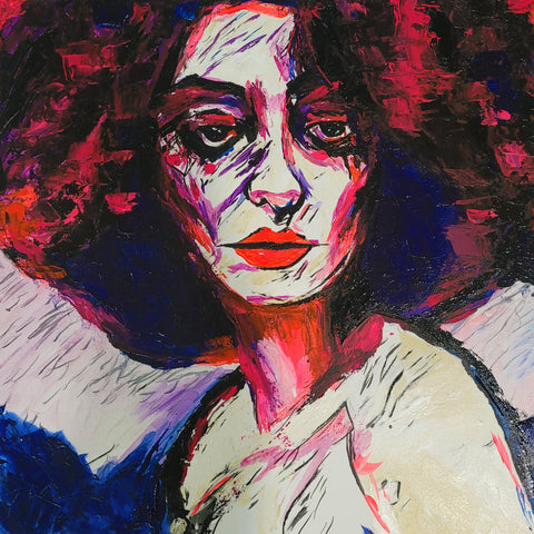 Vibrant Crime Arts Sick of This Sh*tOriginal Acrylic PaintingVibrant Crime Arts