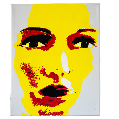 Vibrant Crime Arts pop art faces, 16" x 20", 3/4" depth (3)PaintingVibrant Crime Arts